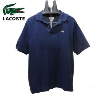 Lacoste 100% Cotton Polo Shirt CasualTee Navy Blue